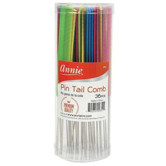 Annie Pin Tail Section Comb – Assorted Colors